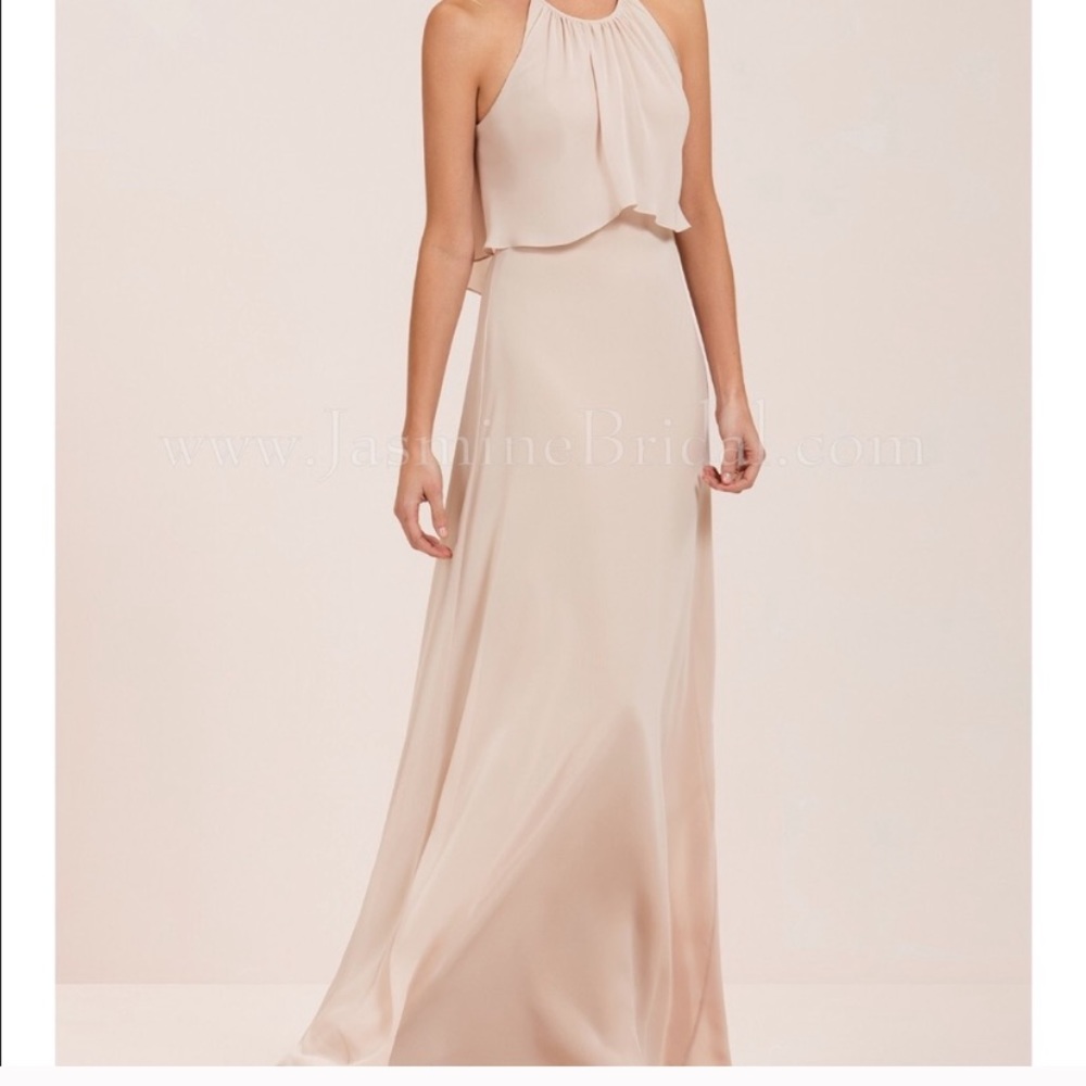 Jasmine Champagne Bridesmaid Dress
